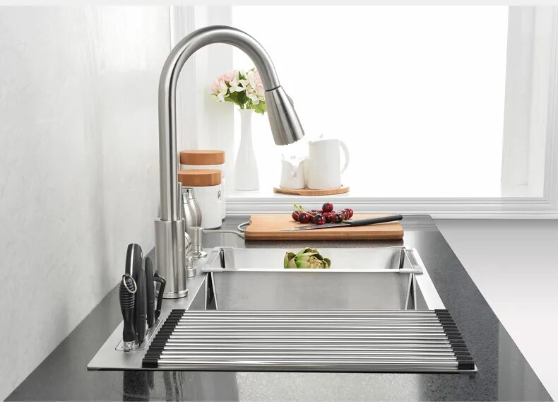 304 Stainless Steel Kitchen Sink. Раковина для кухни под противень. Black Nano Kitchen Sink 304 Stainless Steel Waterfall Sink. Nano Step Kitchen Sink 304 Stainless Steel Handmade above Mount Waterfall Faucet.