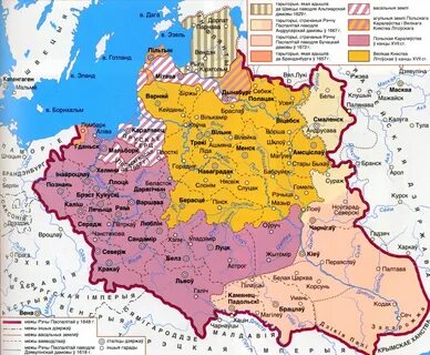 Какие страны входили в речь посполитой