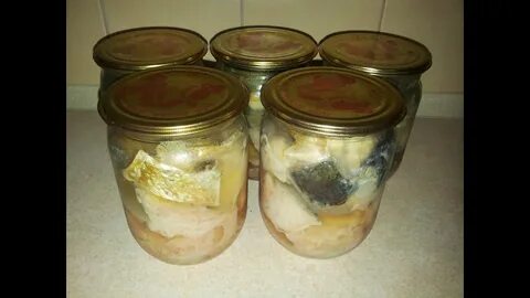 Консервы из щуки с овощами
