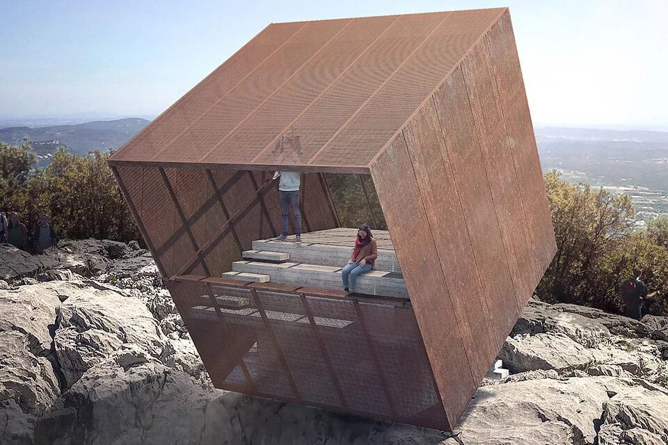 Mountain top. Куб стоит на вершине. Фотографии с комментариями. Быть на вершине. Куб стоит на вершине.