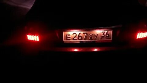 Задняя подсветка приора