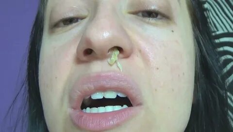 Booger fetish