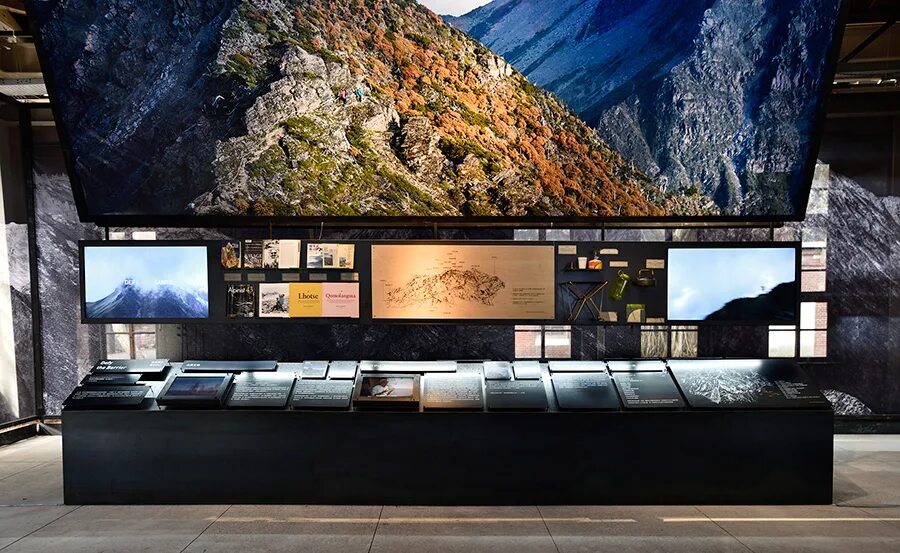 Space display. Museum exhibition design process china. display space. large scale landscape display space.