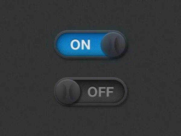 On off button
