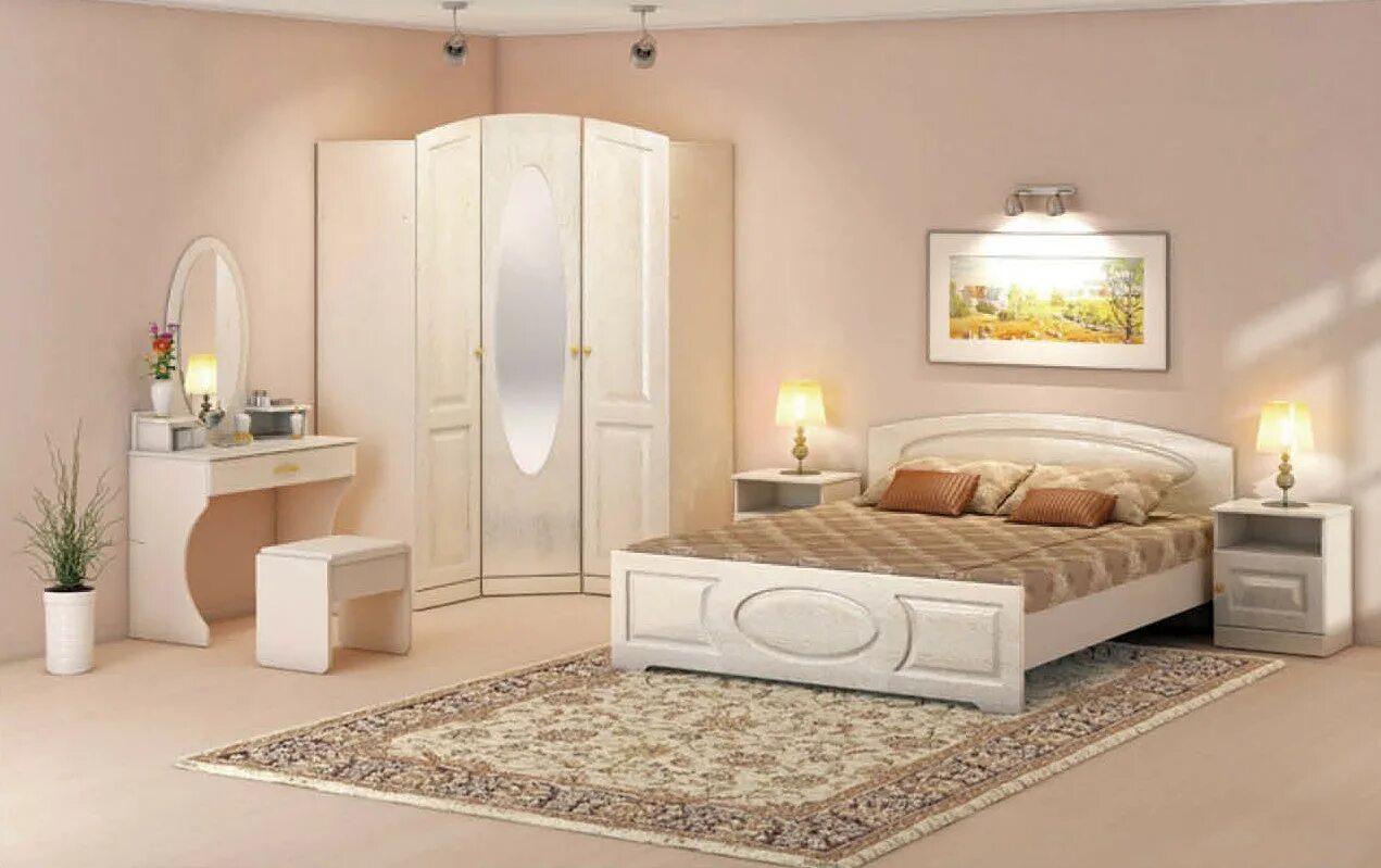 маленькие спальные гарнитуры. мебель для маленькой спальни. спальный гарнитур сильва. мебель для маленькой спальни. спальня оскар эстель.