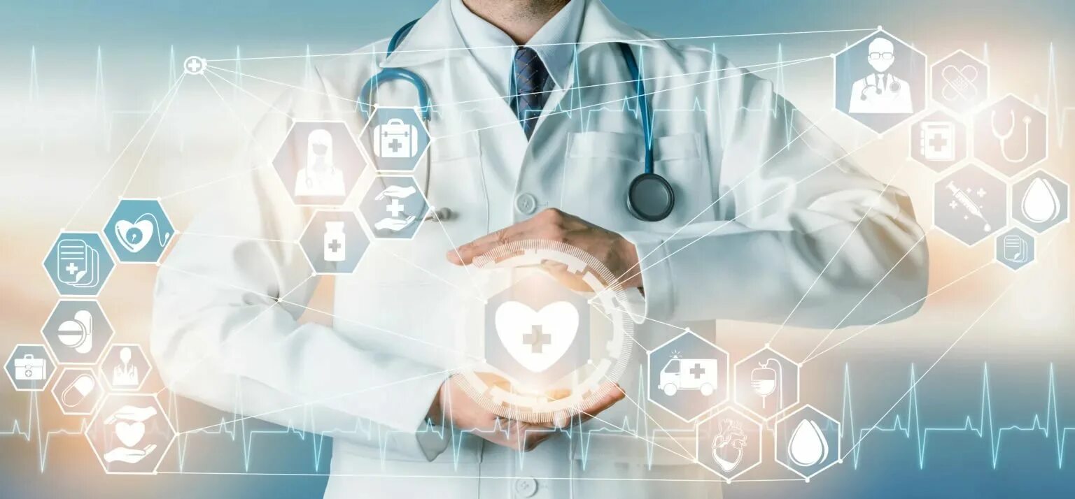 Информационные технологии в медицине. Инновации фон. Medical innovations. Медицина фон. It технологии.