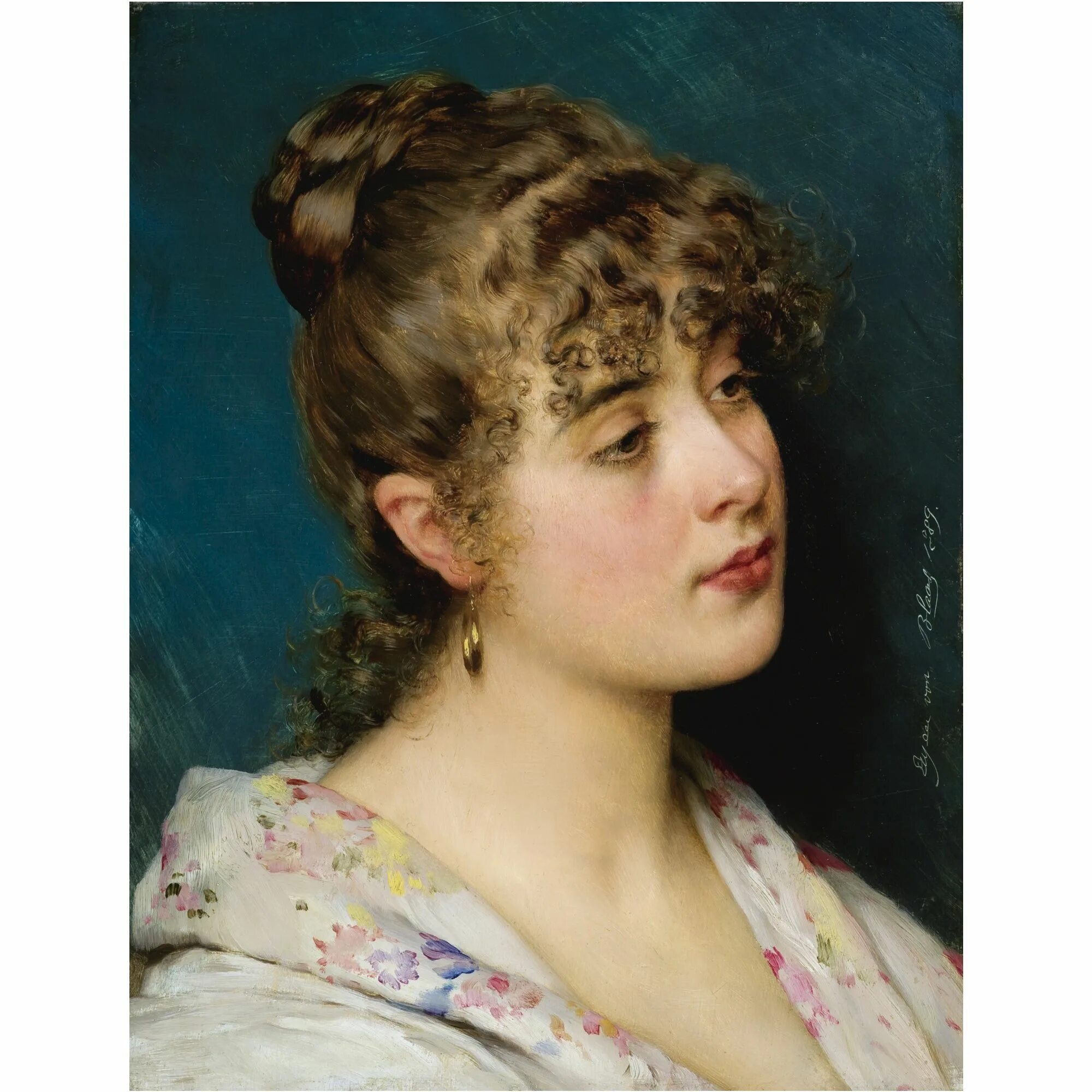 Портрет в живописи. Эжен де Блаас (1843 — 1932. Итальянский художник Эжен де Блаас (1843-1932). Художник Эжен де Блаас. Эжен де Блаас венецианские красавицы.