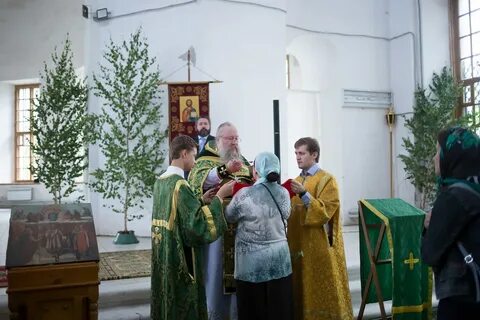 Евангелие сегодня храм живоначальной троицы