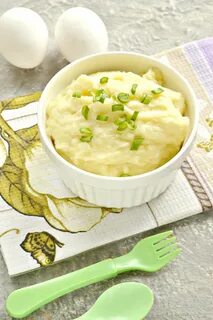 Как приготовить пюре с яйцом и молоком