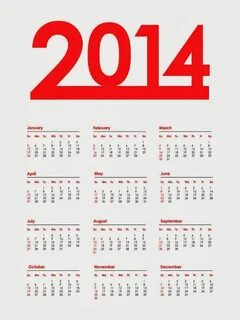 Календарь 2014