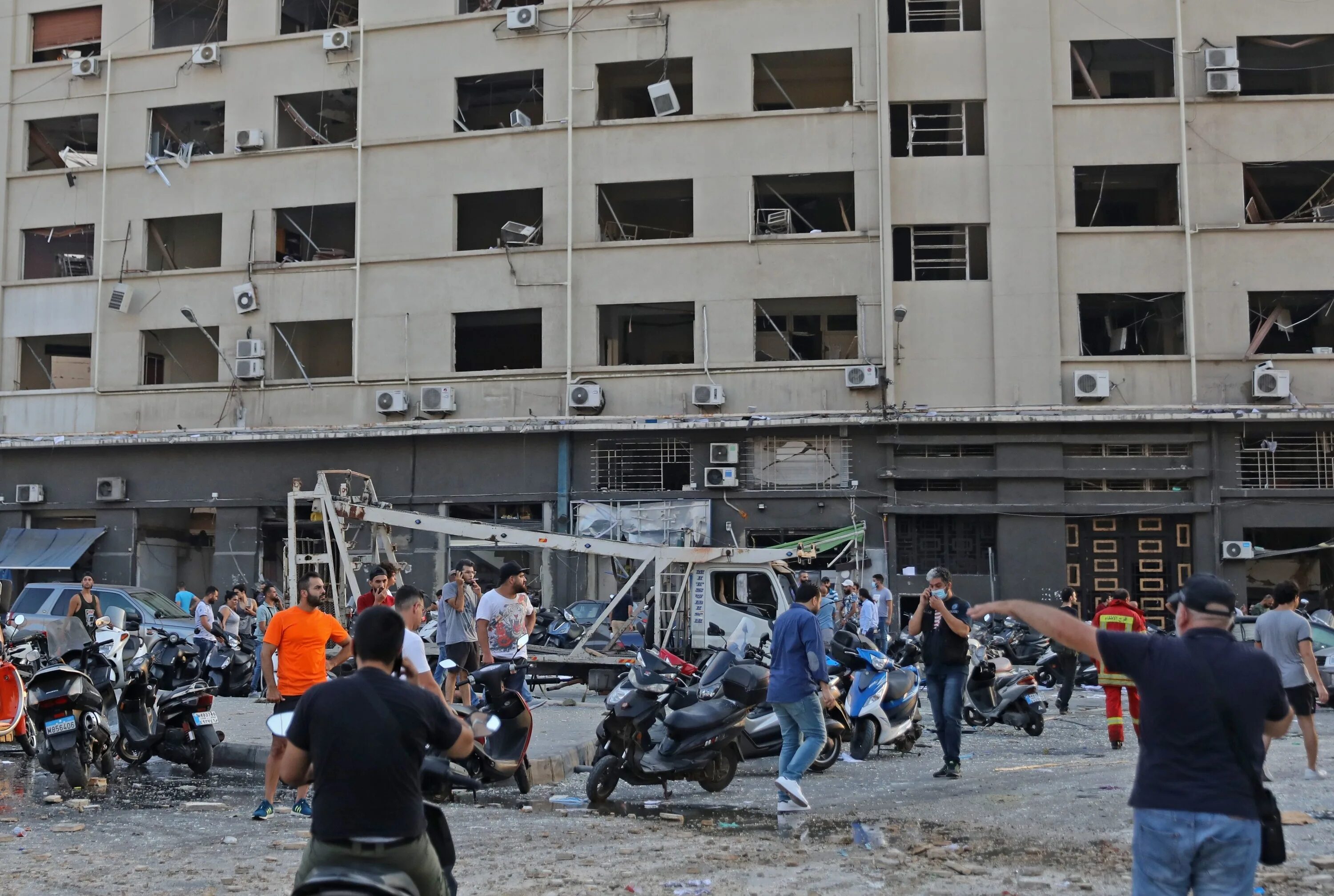 Ливан Бейрут взрыв 4 августа 2020.