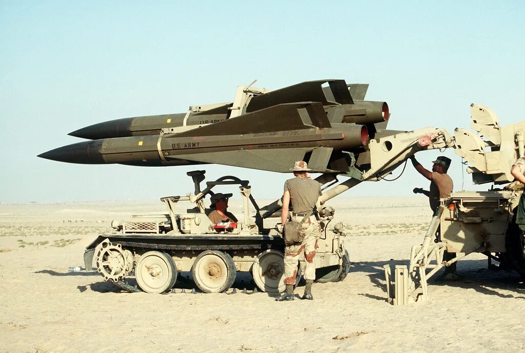 Военно способный. Буря в пустыне операция 1991. ЗРК «Хок» mim-23a. ПВО Ирака 1991.