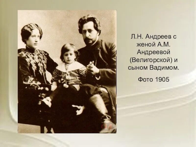 Родители андреева биография