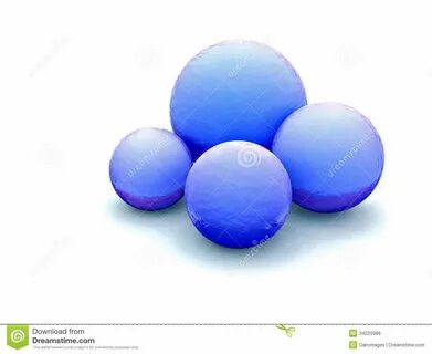 Голубые шарики иллюстрация штока. иллюстрации насчитывающей сфера - 34223986