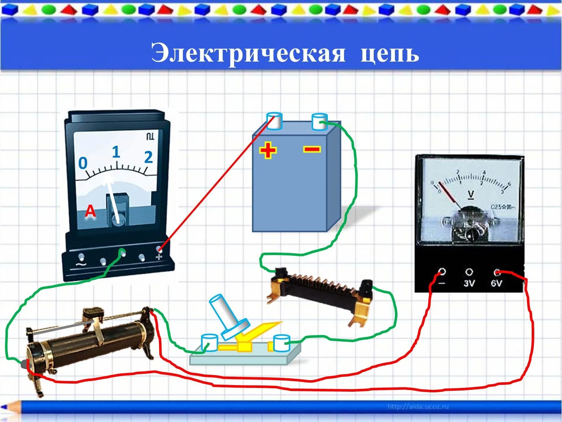 Модель электрической цепи