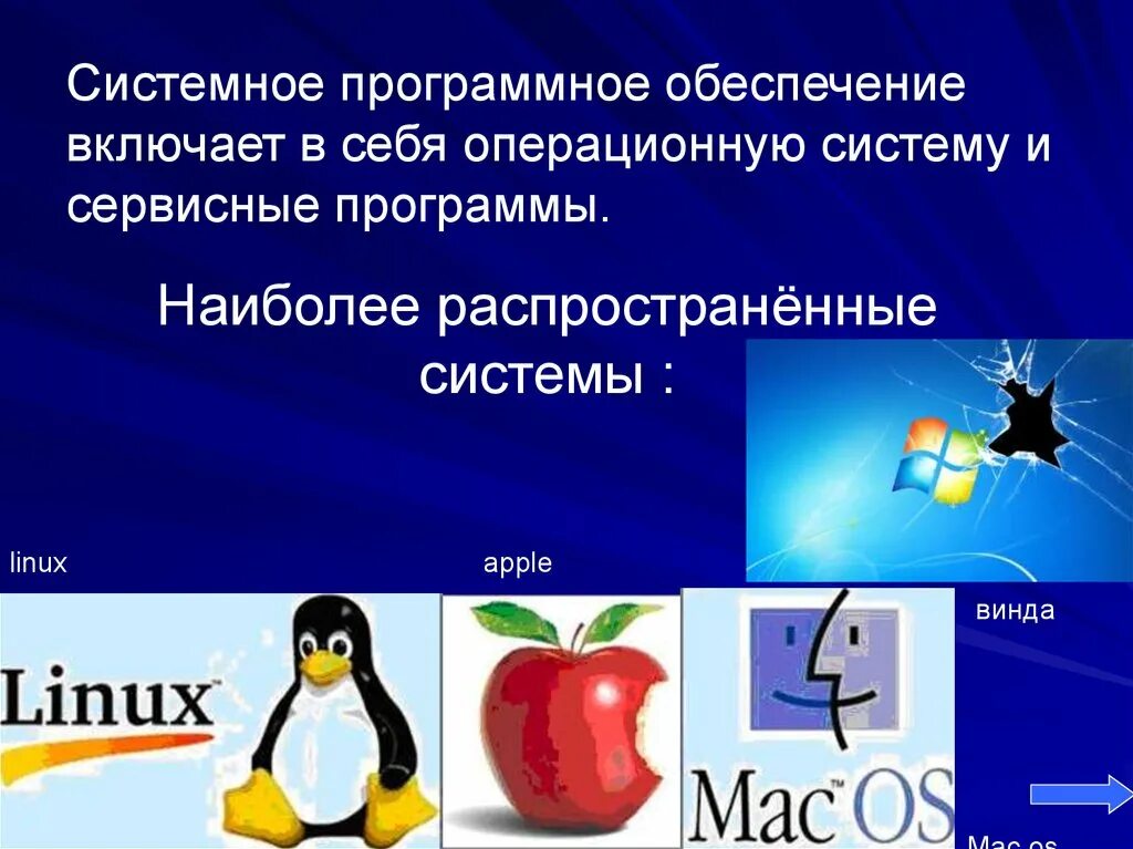 Системное программное обеспечение. Системное программное обеспечение операционные системы. Системное программное обеспенч. Включает в себя операционную систему и сервисные программы.