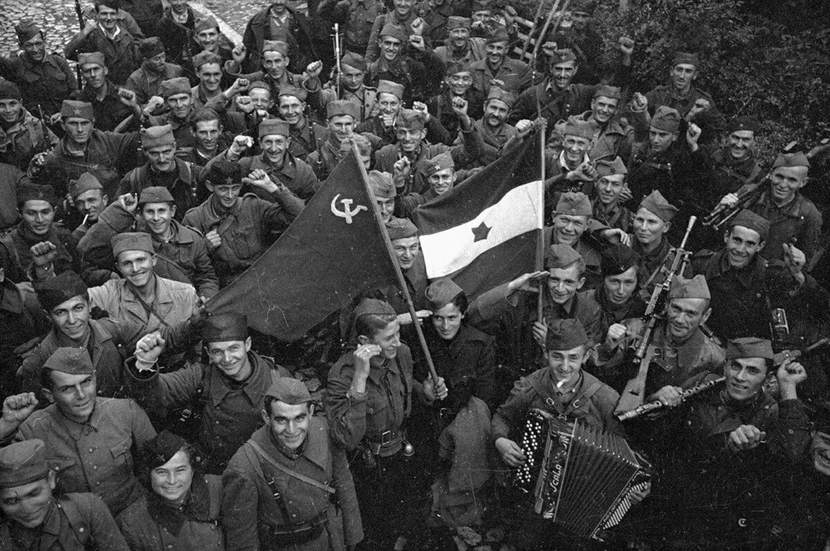 Сопротивление югославии. Освобождение белграда 1944. народно-освободительная армия югославии. югославские партизаны тито. освобождение белграда, октябрь 1944 года.