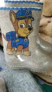 Валенки детские с галошами