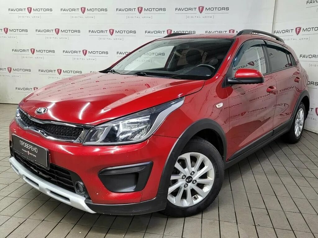 Купить б/у Kia Rio IV X-Line 1.6 AT (123 л.с.) бензин автомат в Санкт-Петербурге