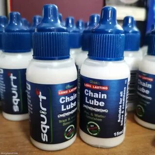 Squirt Chain Lube.