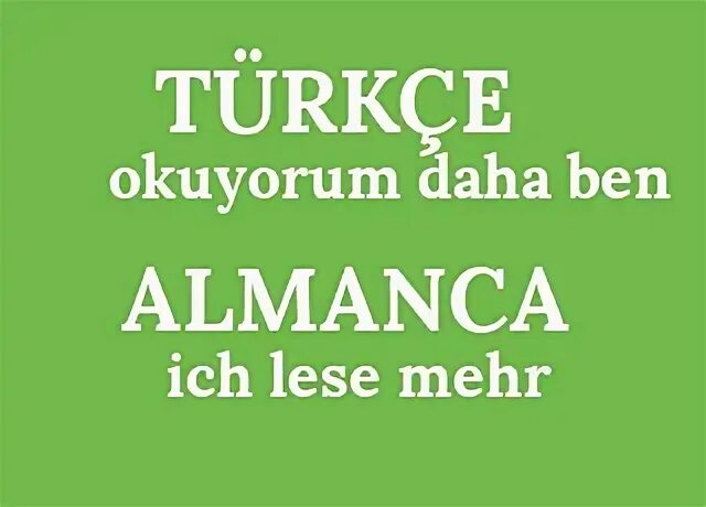 Ich lese