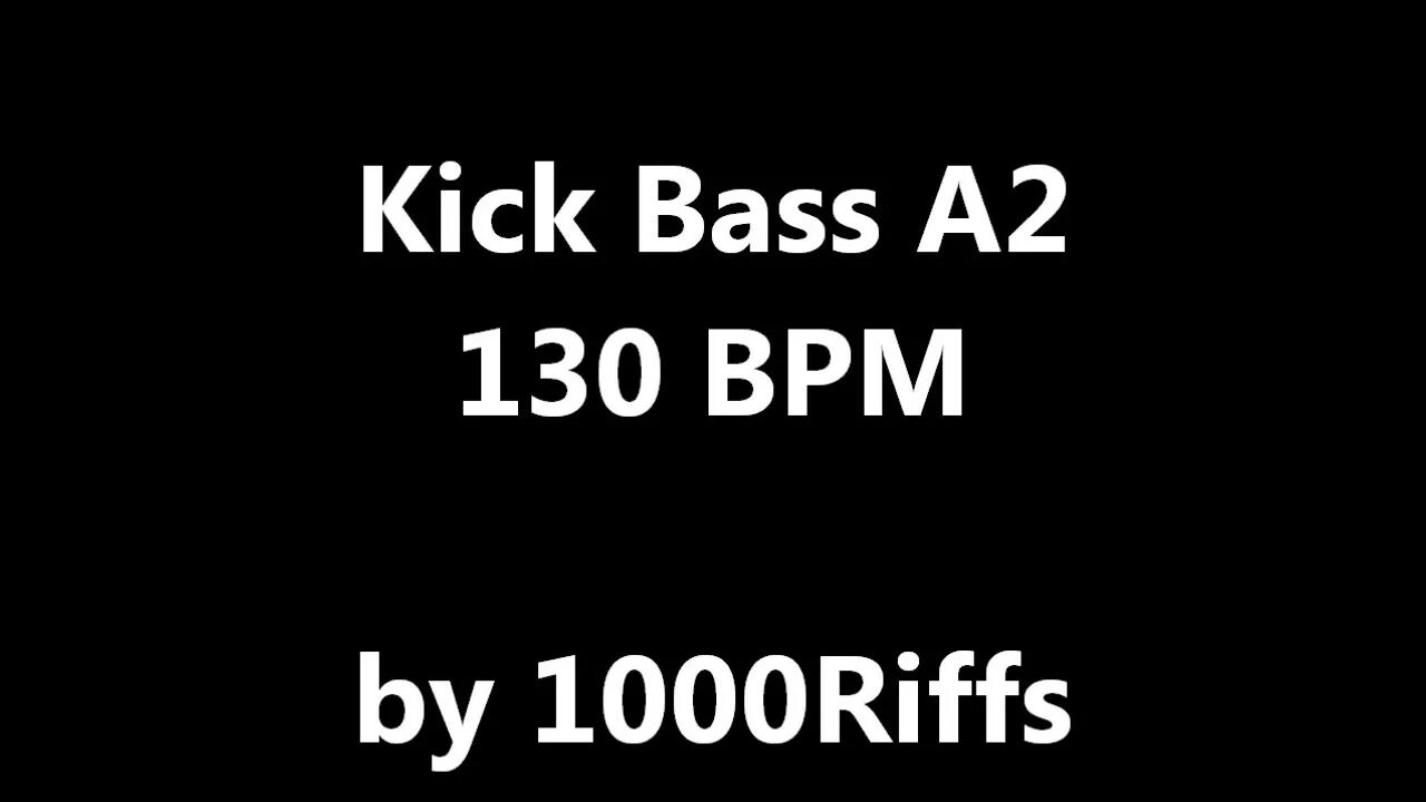 Kick bass and melody. Kick 909. 130 BPM Kick. Басс и КИК. 80 BPM Kick.