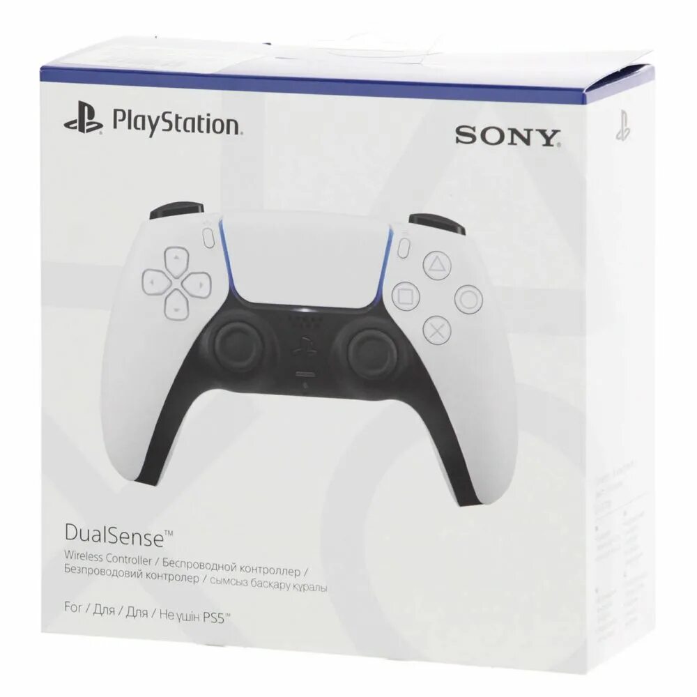 Sony dualsenses купить. Геймпад PLAYSTATION 5 Dualsense. Геймпад Sony Dualsense 5 белый. PLAYSTATION геймпад 5 Dualsense Wireless Controller. Геймпад беспроводной Sony ps5 Dualsense белый.