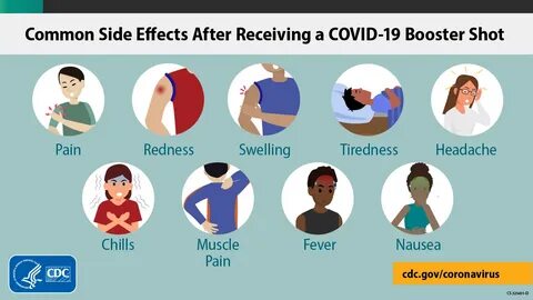 a #COVID19 booster shot, you may have side effects like you felt with your COVID...