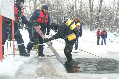 Водолазные работы и спуски
