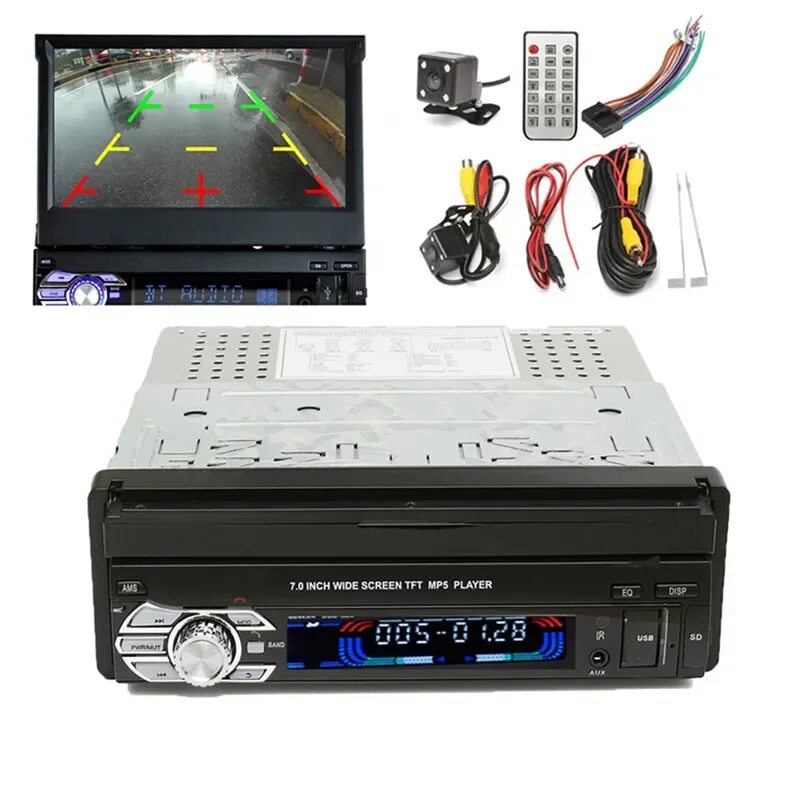 7.0 inch wide screen tft mp5 player. Автомагнитола 7.0 inch wide screen tft mp5 player. выдвижная магнитол 1din 7.0 inch wide screen tft mp5 player. hd7 inch wide screen tft магнитола. car player mp5 bt 1 din..