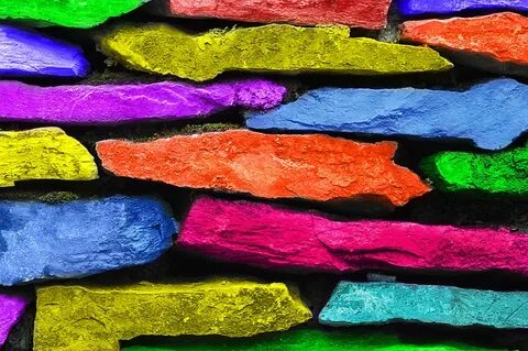 Colorful stone