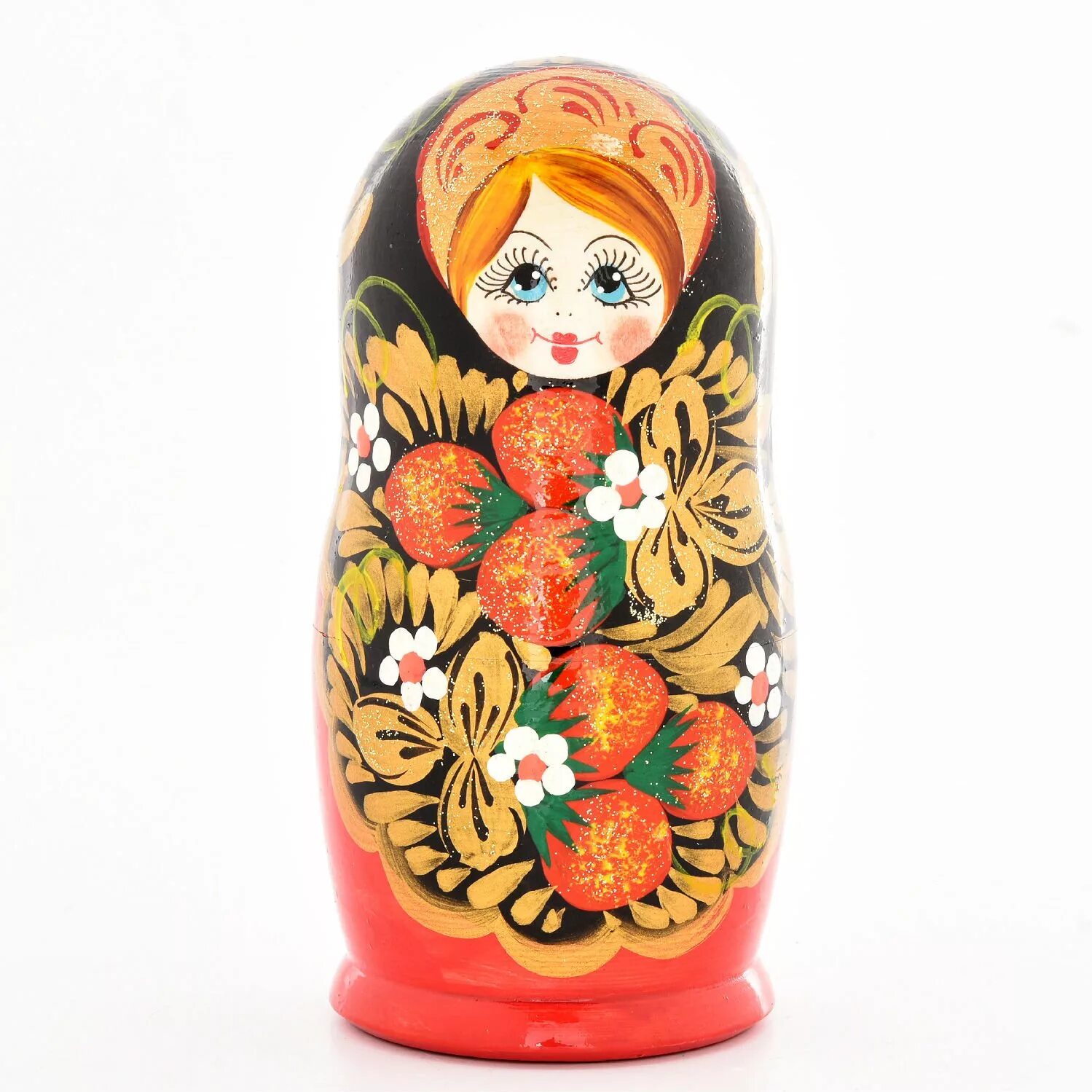 Матрёшка (игрушка). Матрешка 120*d65мм пустотелая. Матрешка под роспись. Матрешка в стиле жостово. Матрешка под роспись 5 в 1.