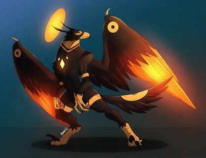 Furry bird