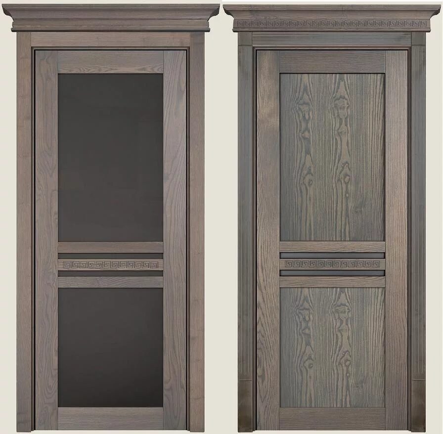 дверь из массива ясеня