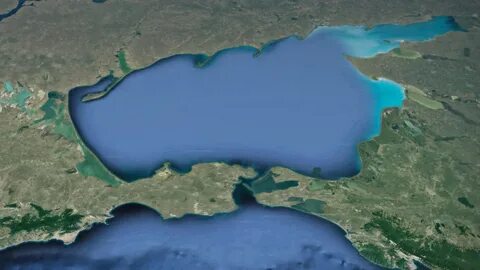 Керченский пролив черное и азовское море