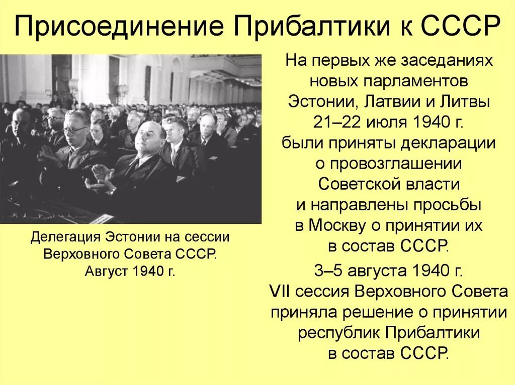 1940 Присоединение к СССР. Принятие Литвы Латвии Эстонии в состав СССР. Вхождение стран Прибалтики в состав СССР 1940. Присоединение Прибалтики к СССР. Захват прибалтики