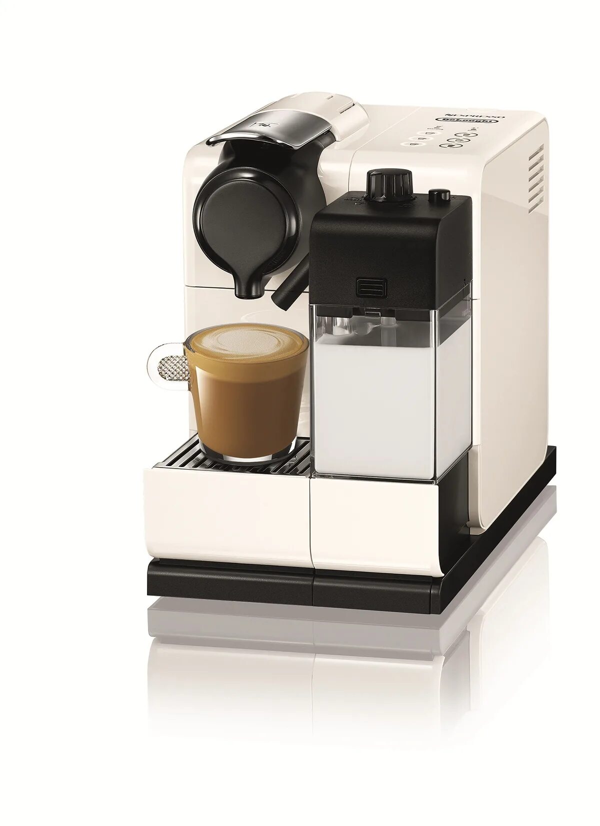 Кофемашина с капучинатором обзор. Nespresso Lattissima Touch. Кофемашина Delonghi Nespresso Lattissima + en 520. Капсульная кофемашина Nespresso Delonghi Type en 520. Кофемашина Delonghi неспрессо латиссима 2013 года.