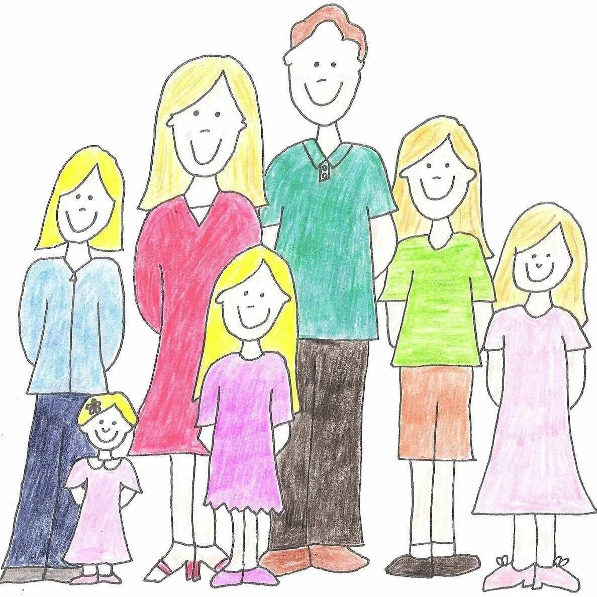 Семья рисунок. Детские рисунки семьи. Рисунок моя семья. Семья рисунок карандашом. Нарисовать рисунок год семьи
