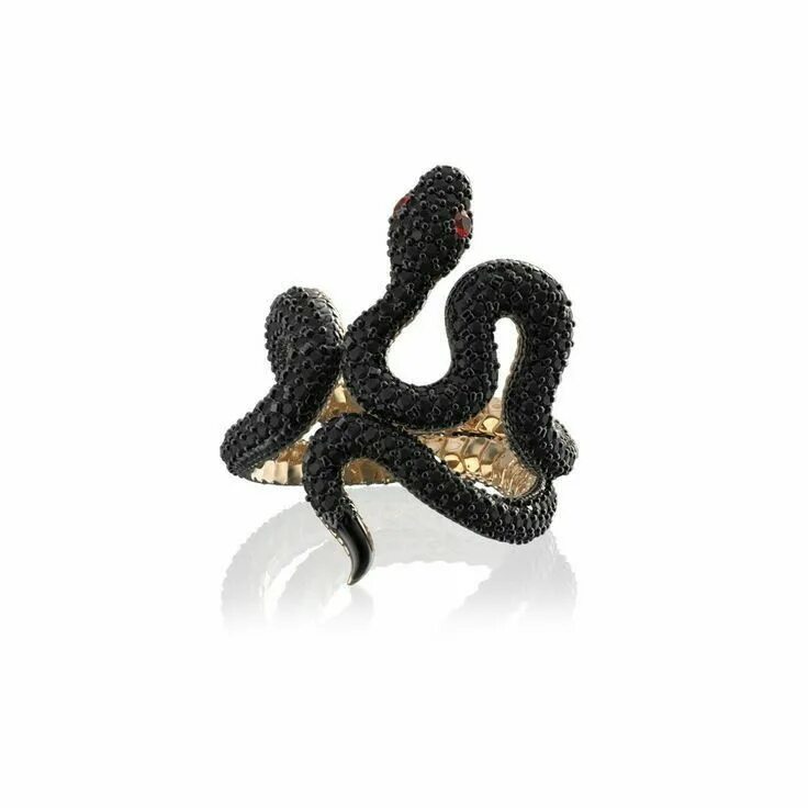 Змея черный камень. Серьги percossipapijewels "Snake". Кольцо змейка, золото 585. Кольцо 2022 серебро регулируемое змея чёрная. Кольцо змея с камнем.