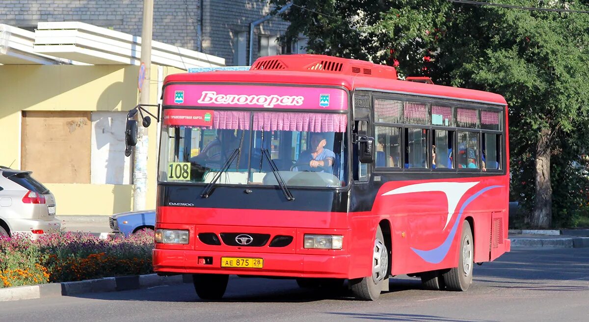 Маршрут автобусов белогорск амурская область. Daewoo bs106. Daewoo Bus bs106 Новах. Дэу BS 106. Белогорск Daewoo bs106.