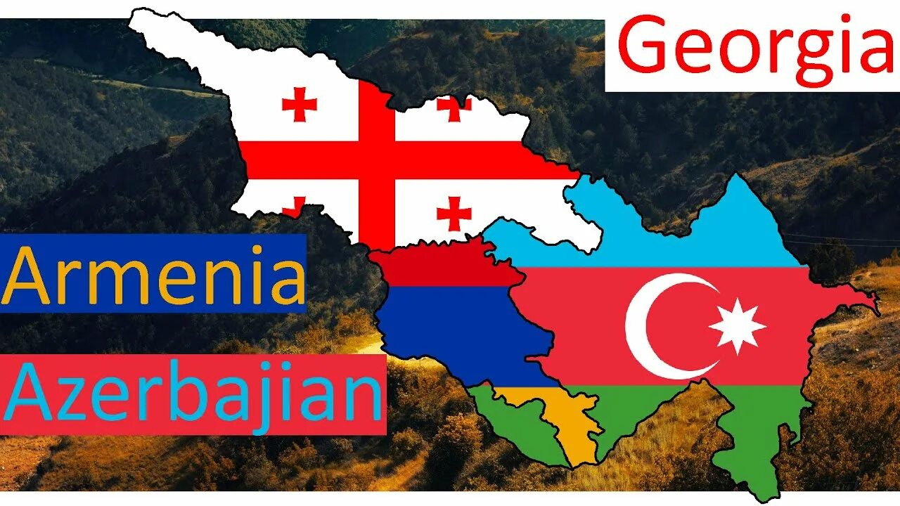 Georgia armenia. Флаг Грузии Армении и Азербайджана. Грузия Армения Азербайджан. Армения и Грузия. Армения карта флаг.