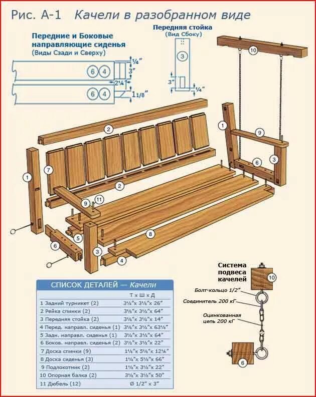 деревянные а-обрахные качели A frame swing, Porch swing frame, Diy porch swing