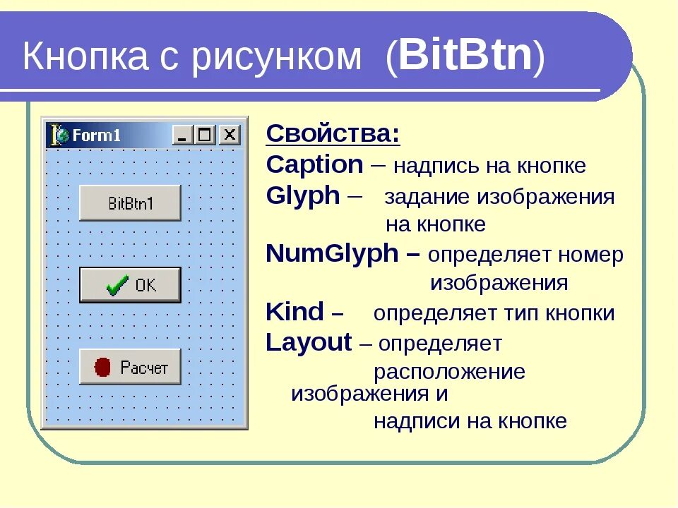 Использование кнопок. Использование кнопок