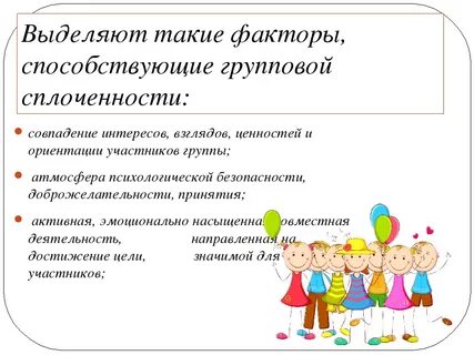 Формы сплочение класса