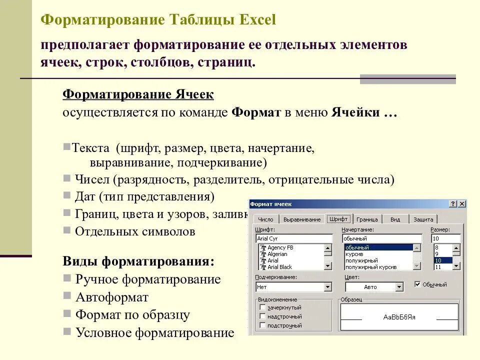 Редактор изменения текста. Форматирование таблиц и ячеек в excel. MS Exel форматирование ячеек. Основные элементы форматирования ячейки электронной таблицы. Элементы форматирования ячеек в excel.