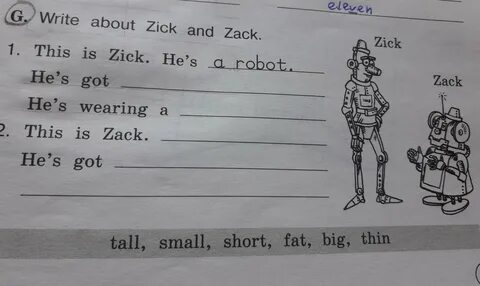 Write about Zick and Zack.