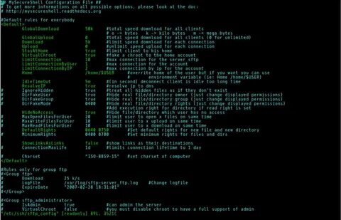 Linux sftp