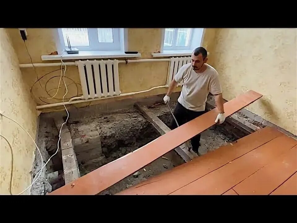 Как укрепить полы в доме
