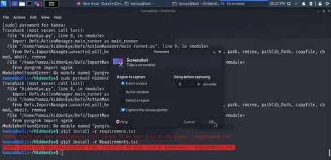 Pip install r requirements txt error