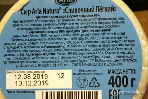 Натурами состав